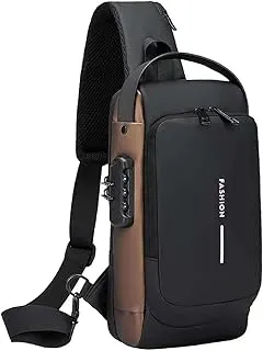 NiwlixCrossbody Sling Bag For Men & Women, Casual Chest Backpack Shoulder Messenger Bags