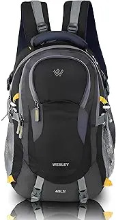 WesleySpartan Unisex Travel Hiking Laptop Bag fits Upto 17.3 inch with Raincover and Internal Organiser Backpack Rucksack College Backpack