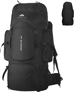 MOUNTILEHIKEMATE 60L Travel Backpack with Water Proof Rain Cover, Shoe Compartment - Camping Hiking Rucksack Trekking Bag - MTL02