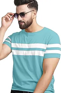 AUSKT-Shirt for Mens Double Stripes on Chest