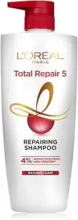 L'Oreal Paris Shampoo, For Damaged and Weak Hair, With Pro-Keratin + Ceramide, Total Repair 5, 1ltr
