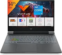 HP Victus, Intel Core i5-14450HX 14th Gen, 6GB RTX 4050, 24GB DDR5(Upgradeable) 512GB SSD, FHD, 144Hz, 300 nits, 15.6''/39.6cm, Win11, M365* Office24, Mica Silver, 2.29kg, fa2382tx, RGB Gaming Laptop