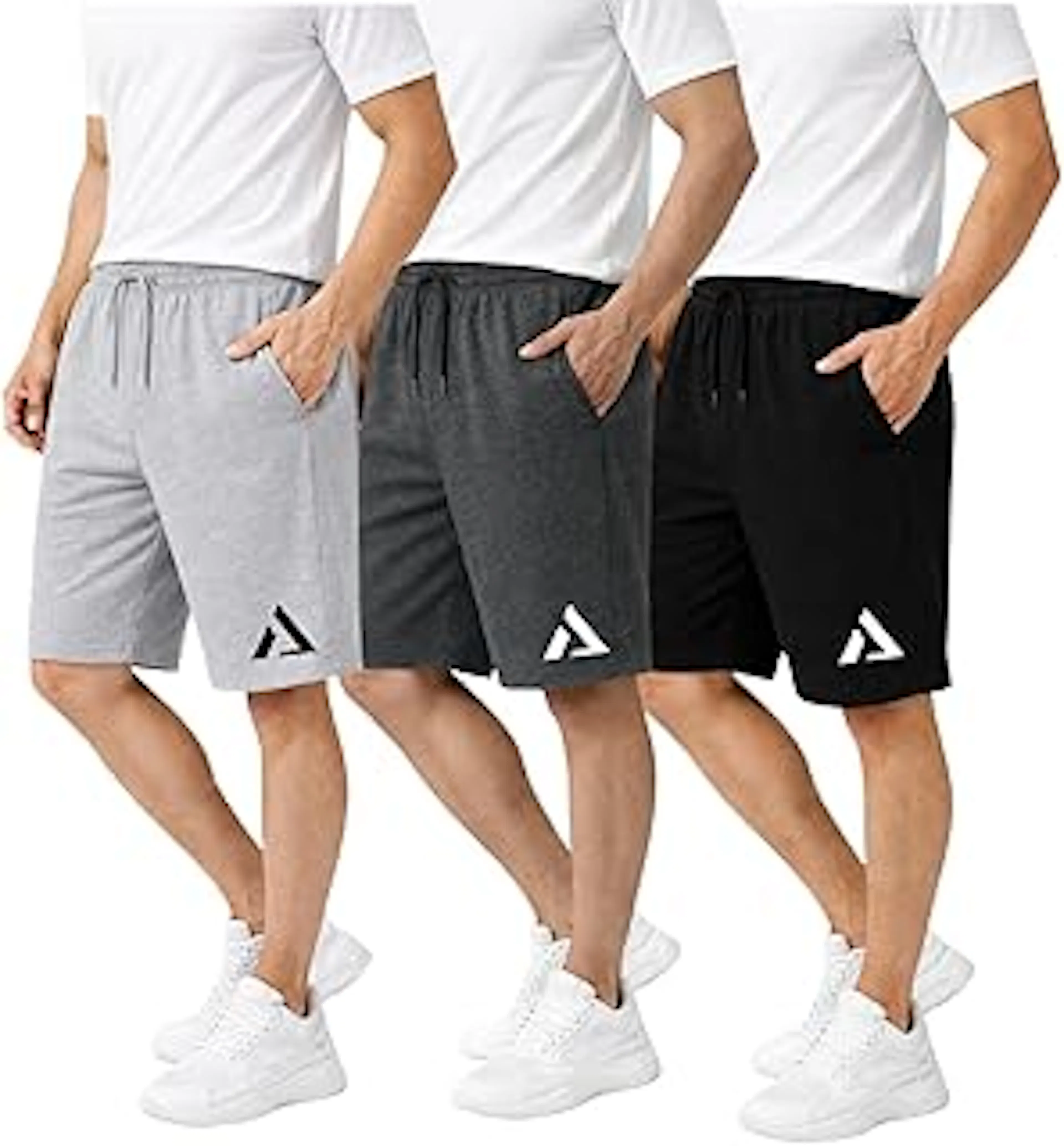 KART BLACKPlus Sizes Men's Cotton Knee Length Shorts(M,L,XL,XXL,3XL,4XL,5XL Shorts) | Casual and Night Wear Mens Shorts