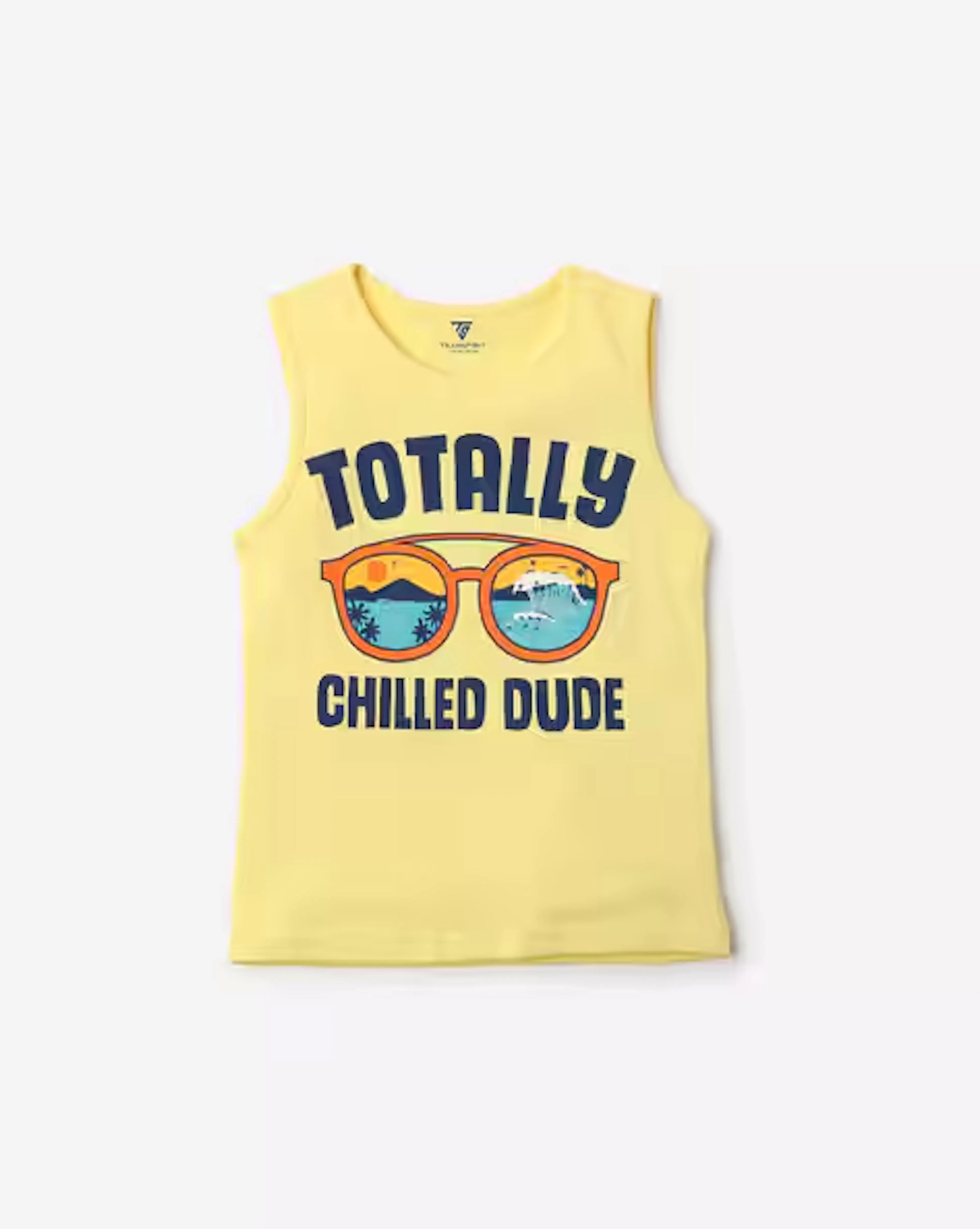 Graphic Print Tank T-shirt