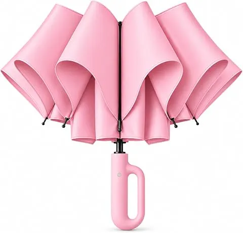 PANCABig Size Umbrella for Rain, 3-Fold Automatic Open Close