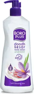 BOROPLUS Doodh Kesar Body Lotion Antiseptic | 24hrs Moisturisation For Soft Glowing Skin