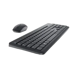 DELL KM3322W Keyboard & Mouse Combo, Anti-fade & Spill-resistant Keys Wireless Standard Laptop Keyboard Compatible with Desktop, Laptop, Mac up to 36 Month Battery Life, 3Y Advance Exchange Warranty