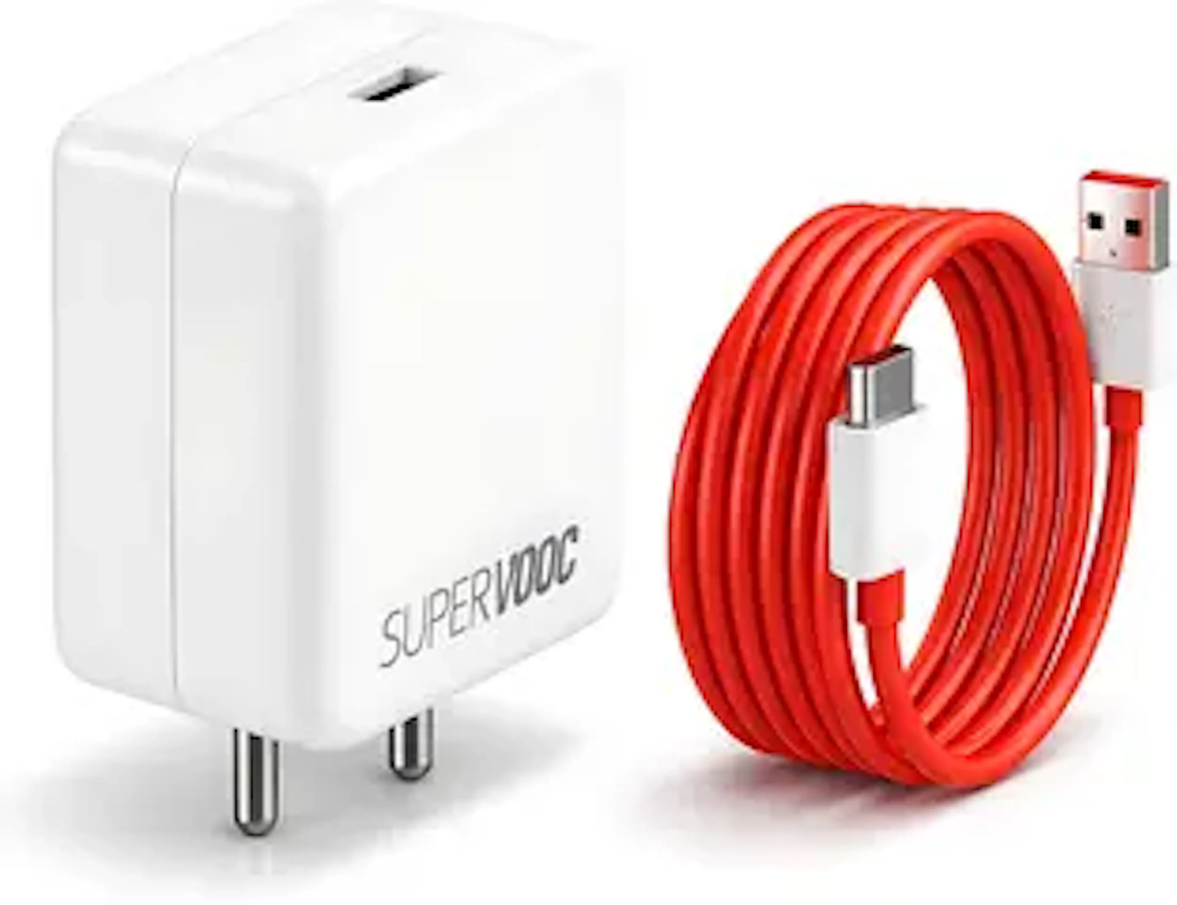 MAK 67 W SuperVOOC 6 A Wall Charger for Mobile with Detachable Cable