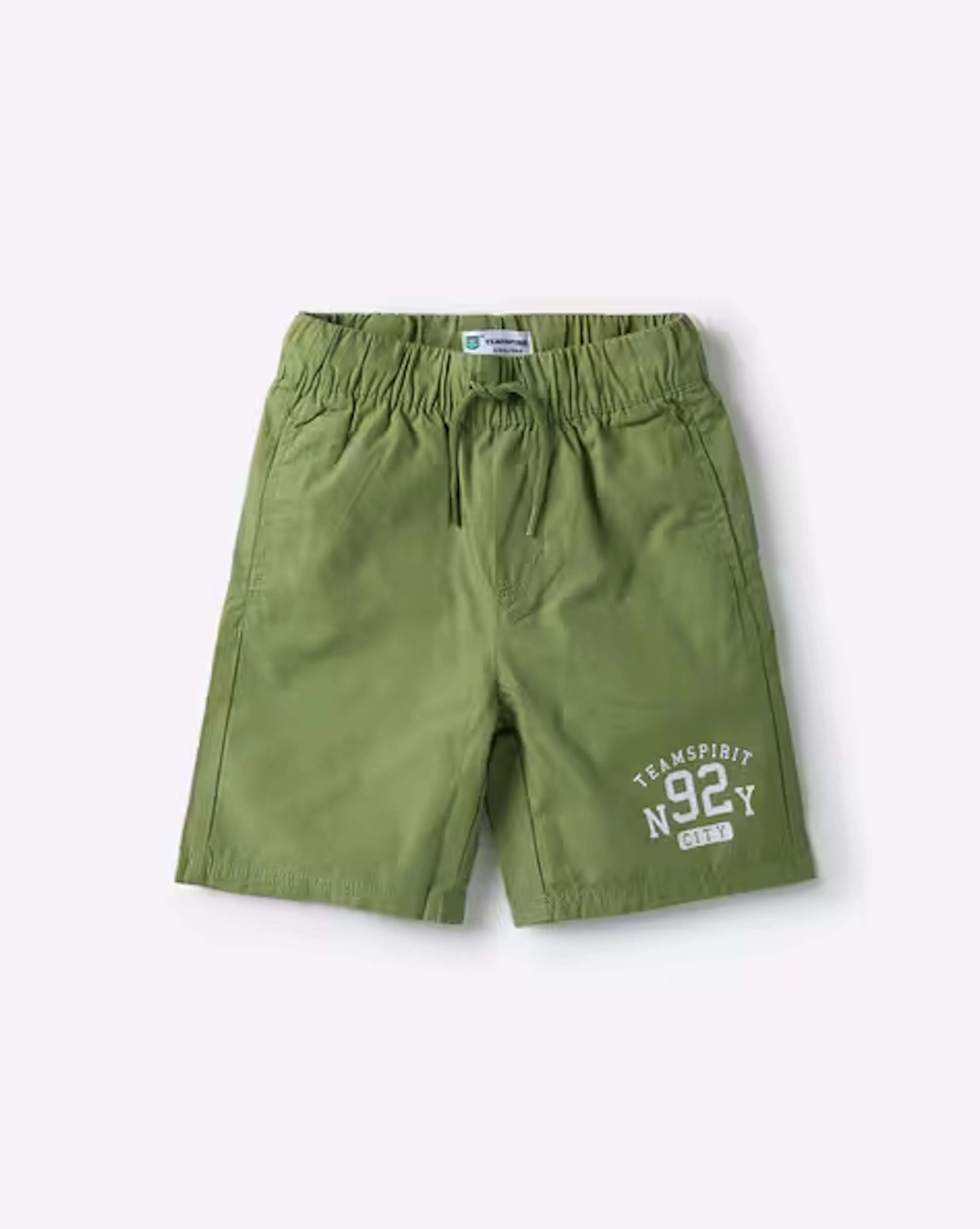 Mid-Rise Bermuda Shorts with Insert Pockets