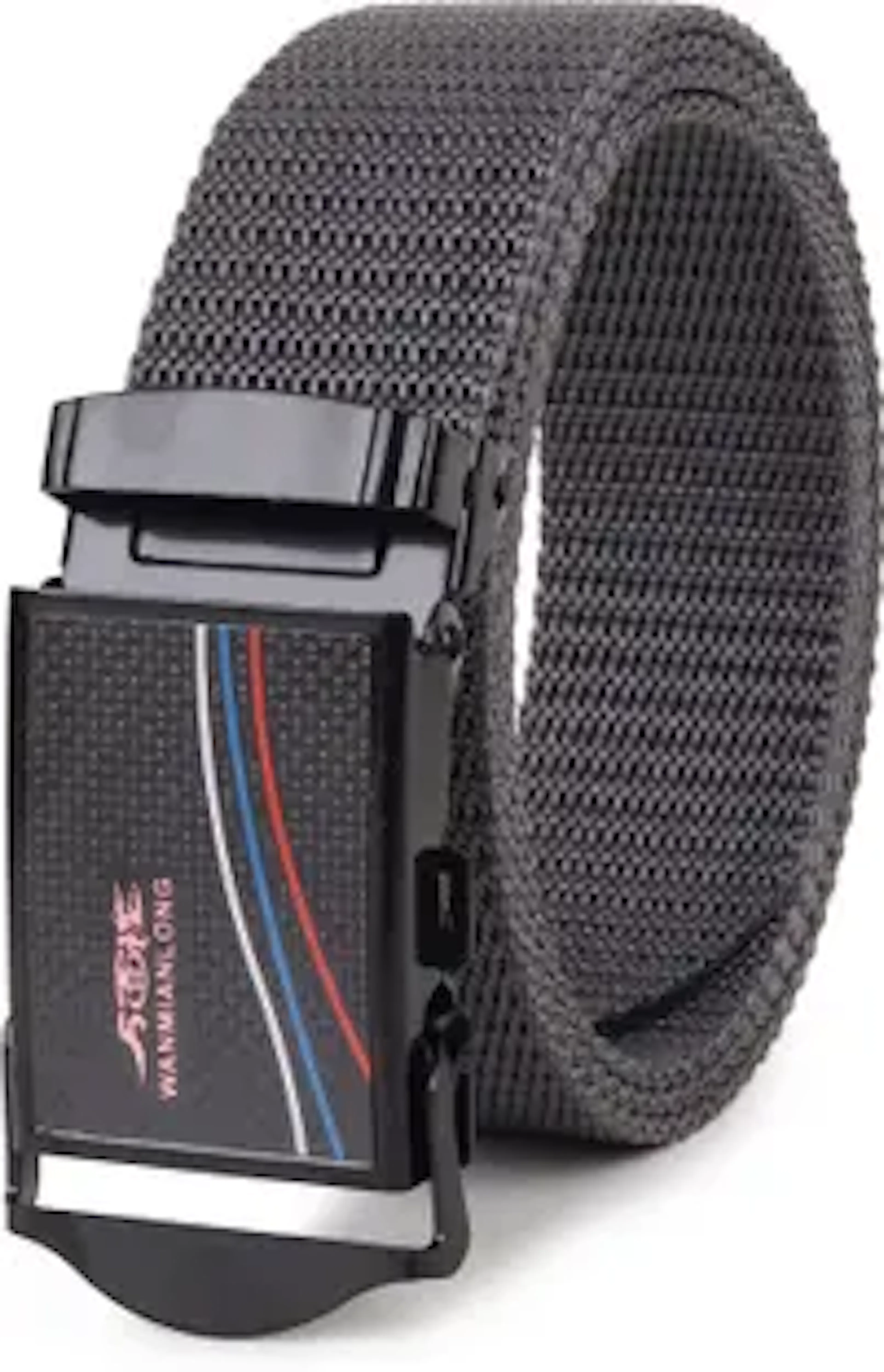 ROVERSOLE Men Casual Grey Nylon Belt