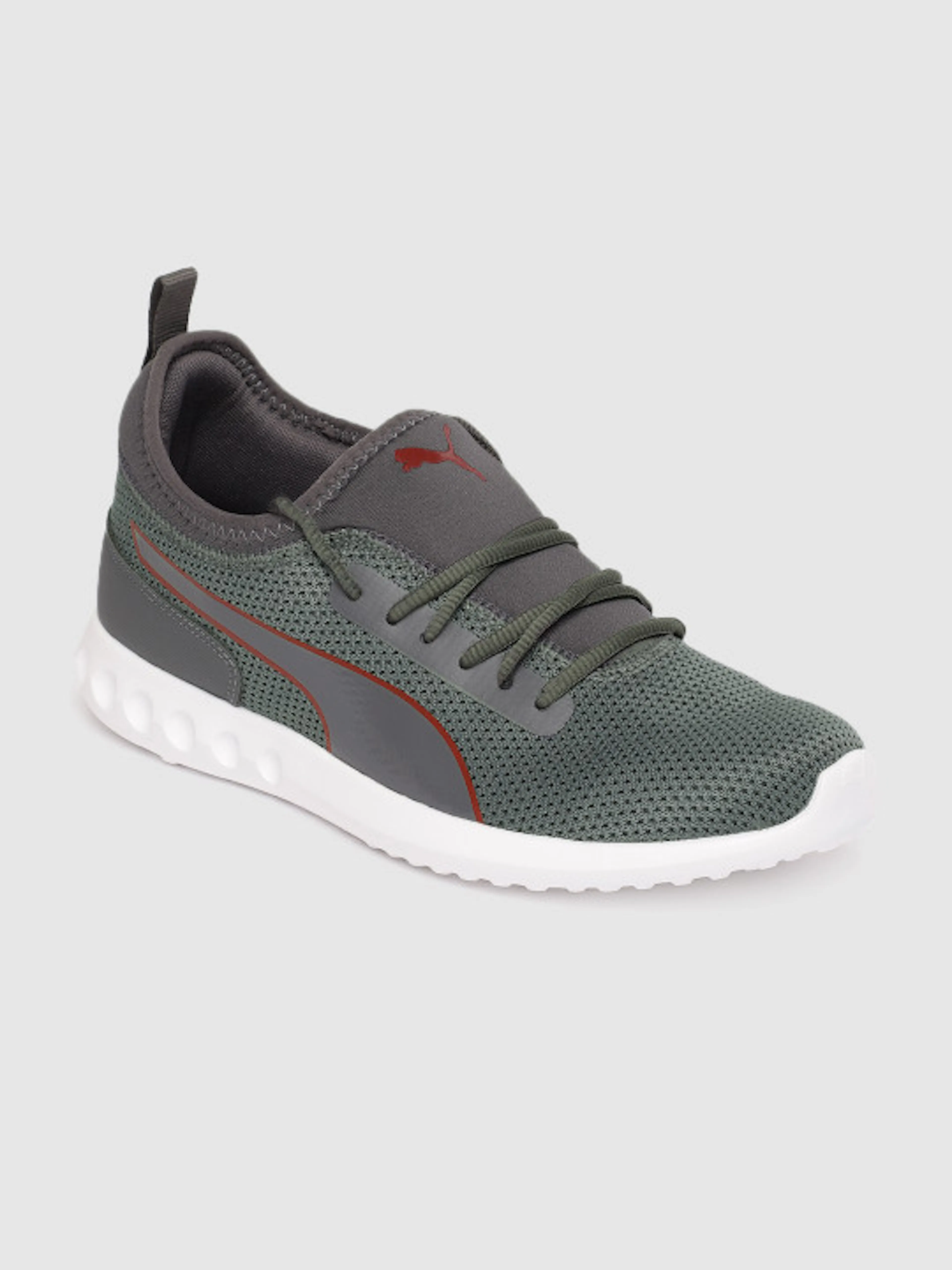 Puma Men Grey Concave V2 Idp Running Shoes