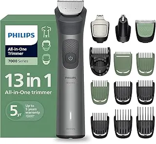Philips India's No.1 Men's Trimmer* | Ultimate Precision | BeardSense Technology- Scans 125x/sec, adapts to density | All-in-One Full body Grooming Kit | 120min runtime | IPX7 | 5yr warranty* | MG7922
