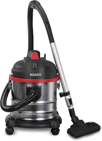 AGARO Ace Wet Dry Vacuum Cleaner - Ultimate Home Cleaning Solution, 1600 Watts, 21.5 kPa Suction Power