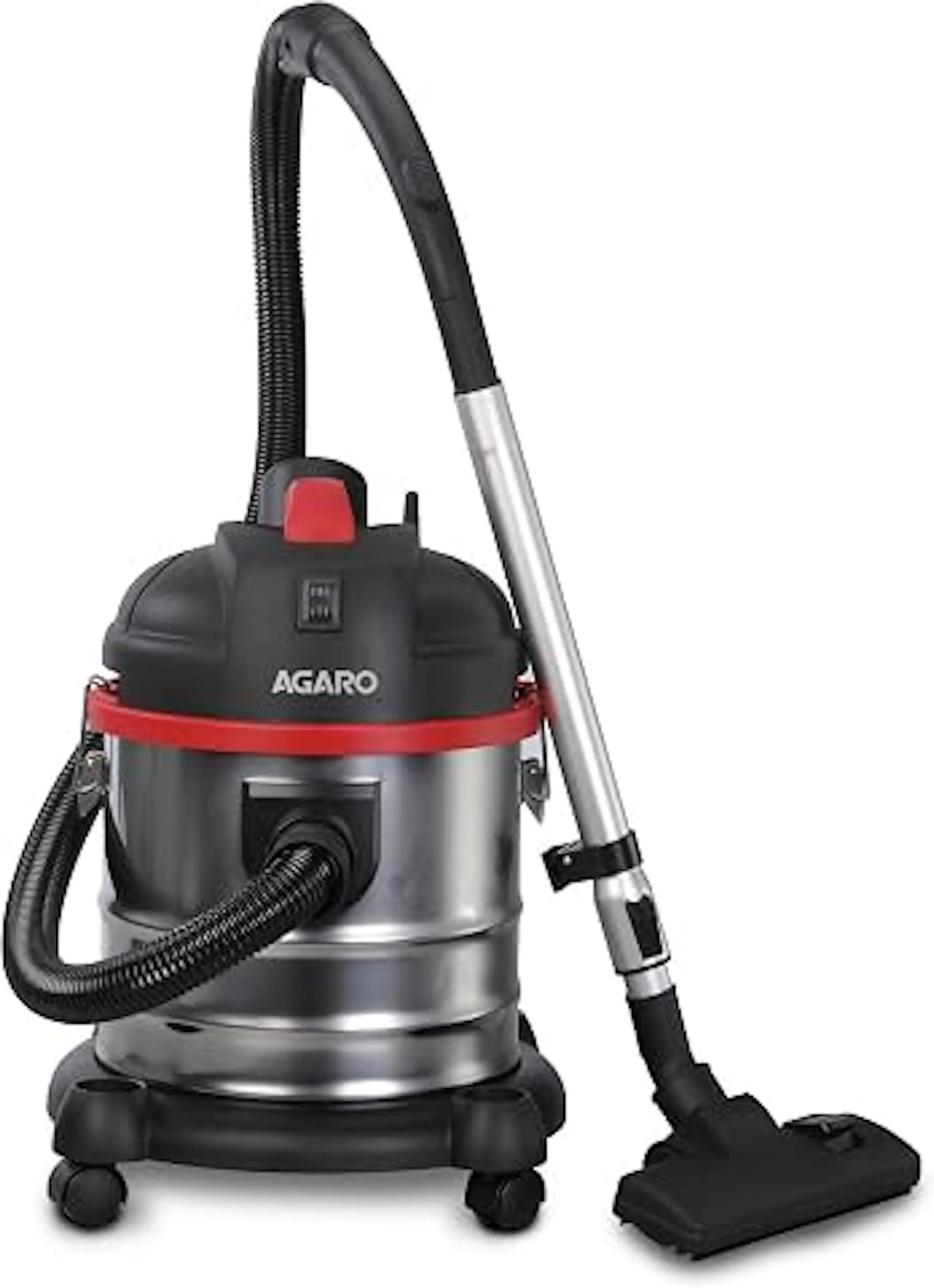 AGARO Ace Wet Dry Vacuum Cleaner - Ultimate Home Cleaning Solution, 1600 Watts, 21.5 kPa Suction Power