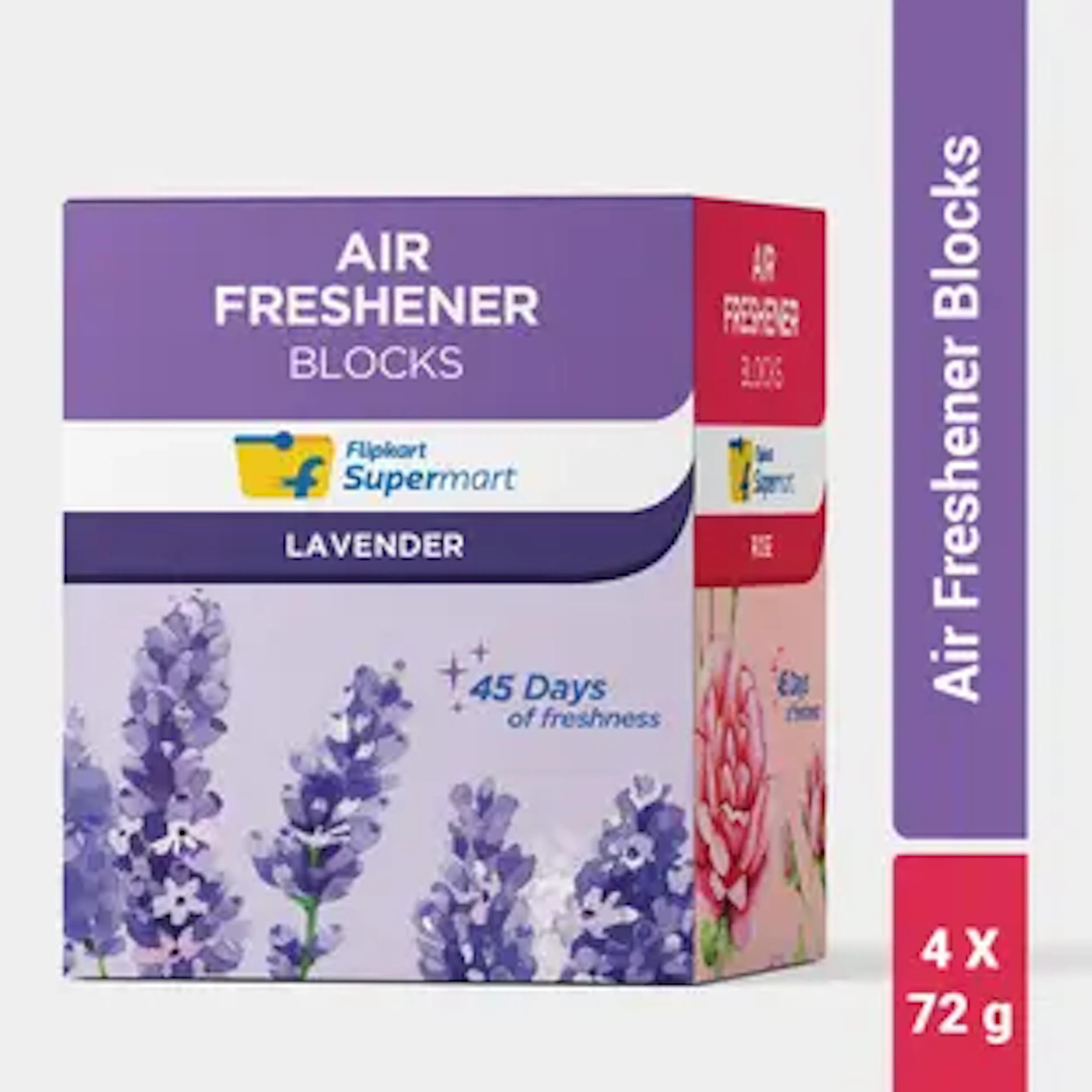 Flipkart Supermart Lavender, Sandal, Rose, Jasmine Blocks Air Freshener Blocks