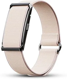 Pebble Qore Fitness Band with 45 Days Battery Life| 100+ Sports Modes| Advanced Health Tracking HR| SpO2| Stress| Sleep| OneKey Measurement| Smart Notifications - Pink