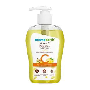 Mamaearth Vitamin C for Skin Glow & Illumination With Turmeric Face Wash