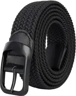 KILLER Men Black Canvas Belt