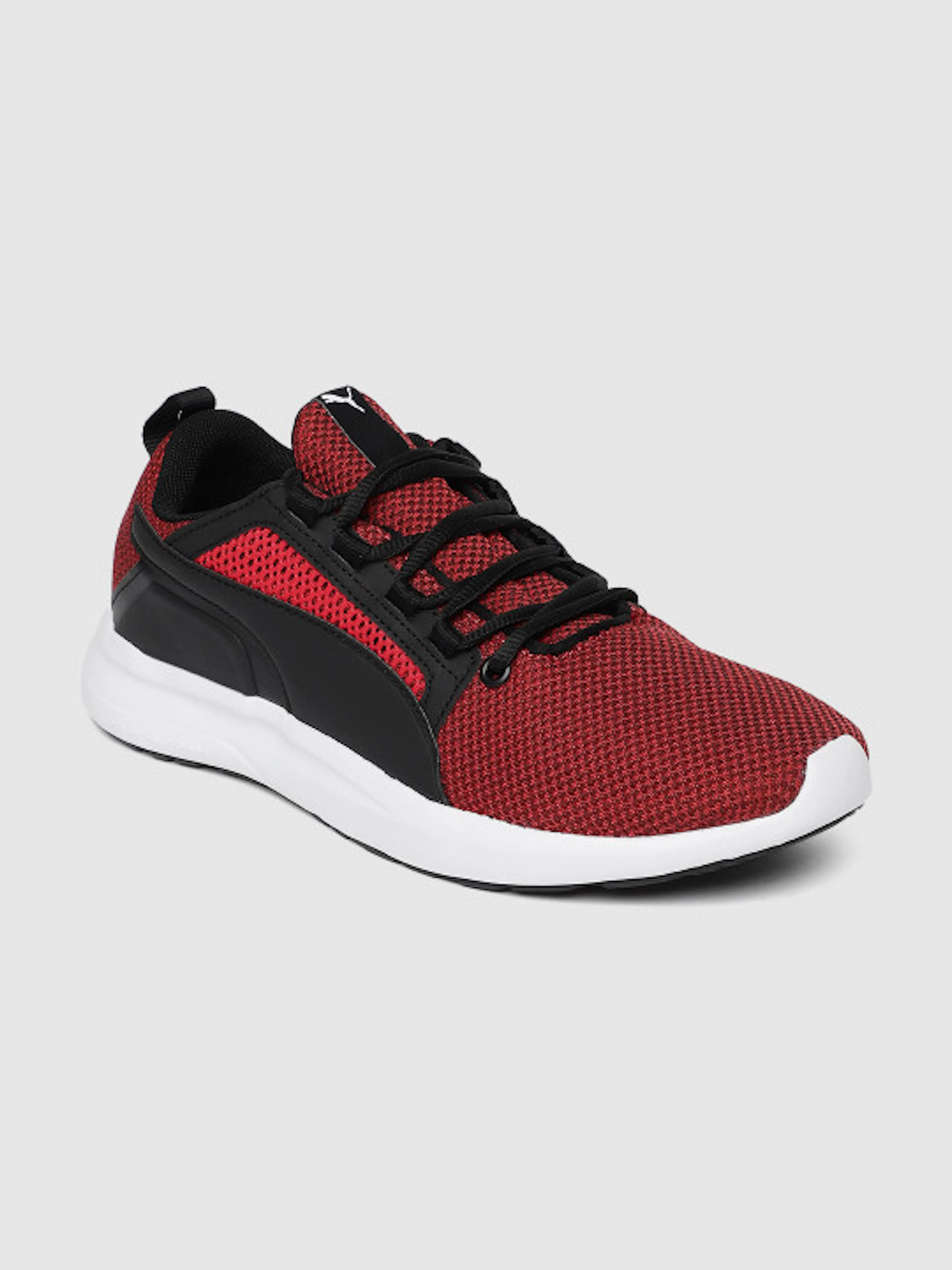 Puma Men Red & Black Styron Idp Running Shoes