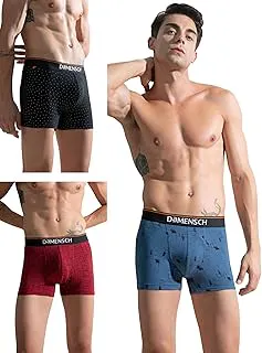 DAMENSCHDeo-Cotton Printed Underwear for Men