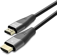 Zebronics HAA2021 HDMI Cable 2.1 with eARC & CEC, 8K @ 60Hz, 4K @ 120Hz, UHD Resolution, 2 Mtr (6.6ft), 48 Gbps Transmission, Ultra High Speed, Supports Dolby | DTS | 3D, Gold Plated, Male-to-Male