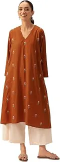 ANNI DESIGNERViscose Blend Kurta for Women | Kurti Set Woman | Kurta with Palazzo | A Line Printed Co Ord Outfit | Cord Ethnic Suit | Indian Office Party Traditional Clothing Fashion Premium Look