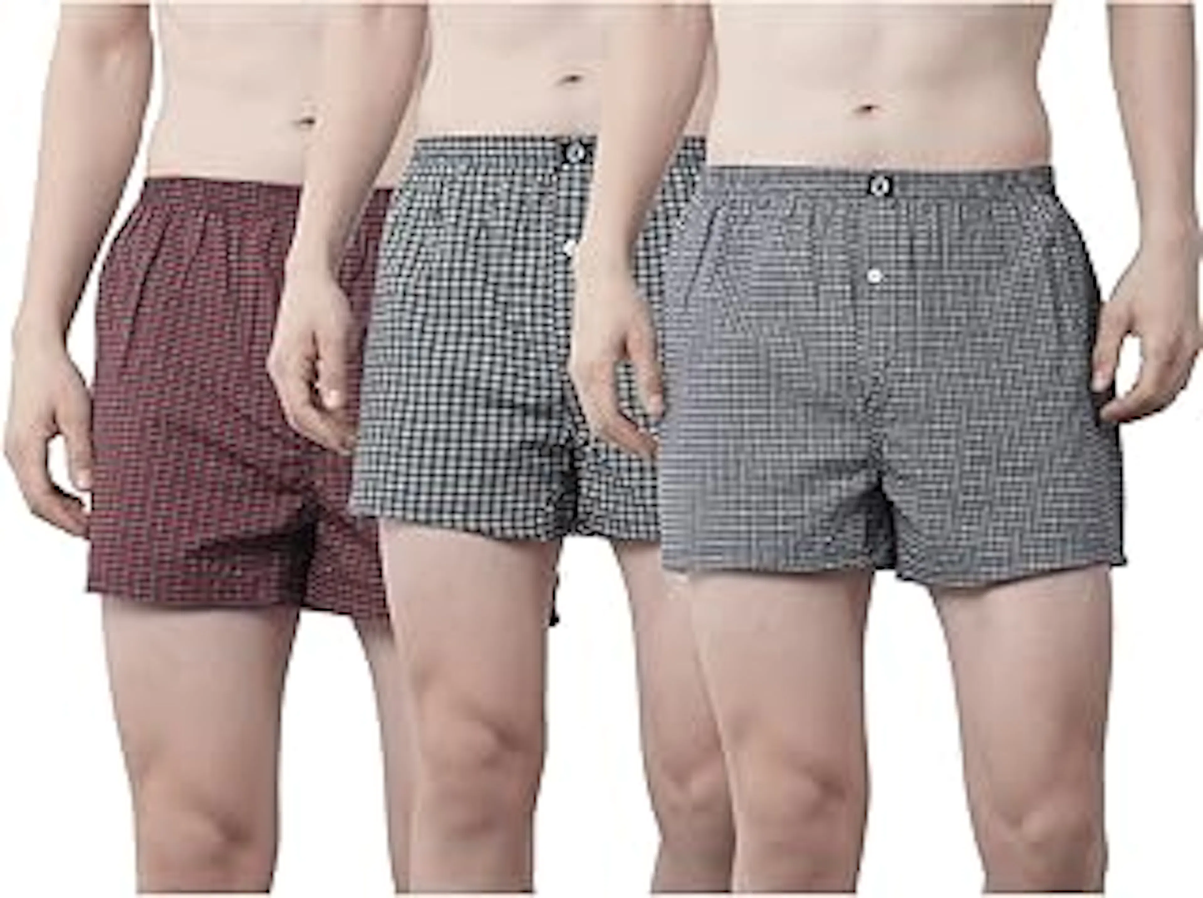 DollarMens Cotton Rich Boxer (Pack of 3)