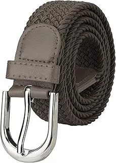 ZOROStretchable Woven Fabric belt for Men & Women,Fits on upto 40 inches waist size,Hole free design