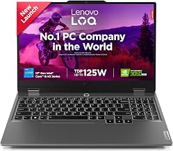 LenovoLOQ 2024, 12th Gen Intel Core i5 12450HX, RTX 3050-6GB, 16GB RAM, 512GB SSD, FHD, 15.6"/39.6cm, 144Hz, Windows 11, Office 2024, Grey, 2.4Kg, 83GS00PJIN, 3 Mon. Game Pass, Gaming Laptop