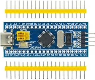 REES52 STM32F103C8T6 ARM STM32 Minimum Development Board Module for Compatible with Arduino DIY Kit CH32F103C8T6, USB Type-C Interface
