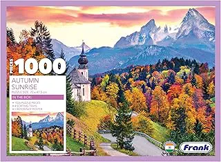 Frank Autumn Sunrise Jigsaw Puzzle for Adults | 1000 Piece Jigsaw Puzzles for Adults & Kids Above 15 Years | Fun & Challenging | Stress Relief Puzzle Games for Focus and Memory, Gifts for Teenagers