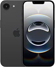 AppleiPhone 16e 128 GB: Built for Apple Intelligence, A18 Chip, Supersized Battery Life, 48MP Fusion. Camera, 15.40 cm (6.1″) Super Retina XDR Display; Black
