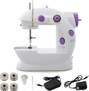 Onshoppy Mini Portable Electric Sewing Machine - 12 Stitches, 100 SPM, White - Full Review & Features