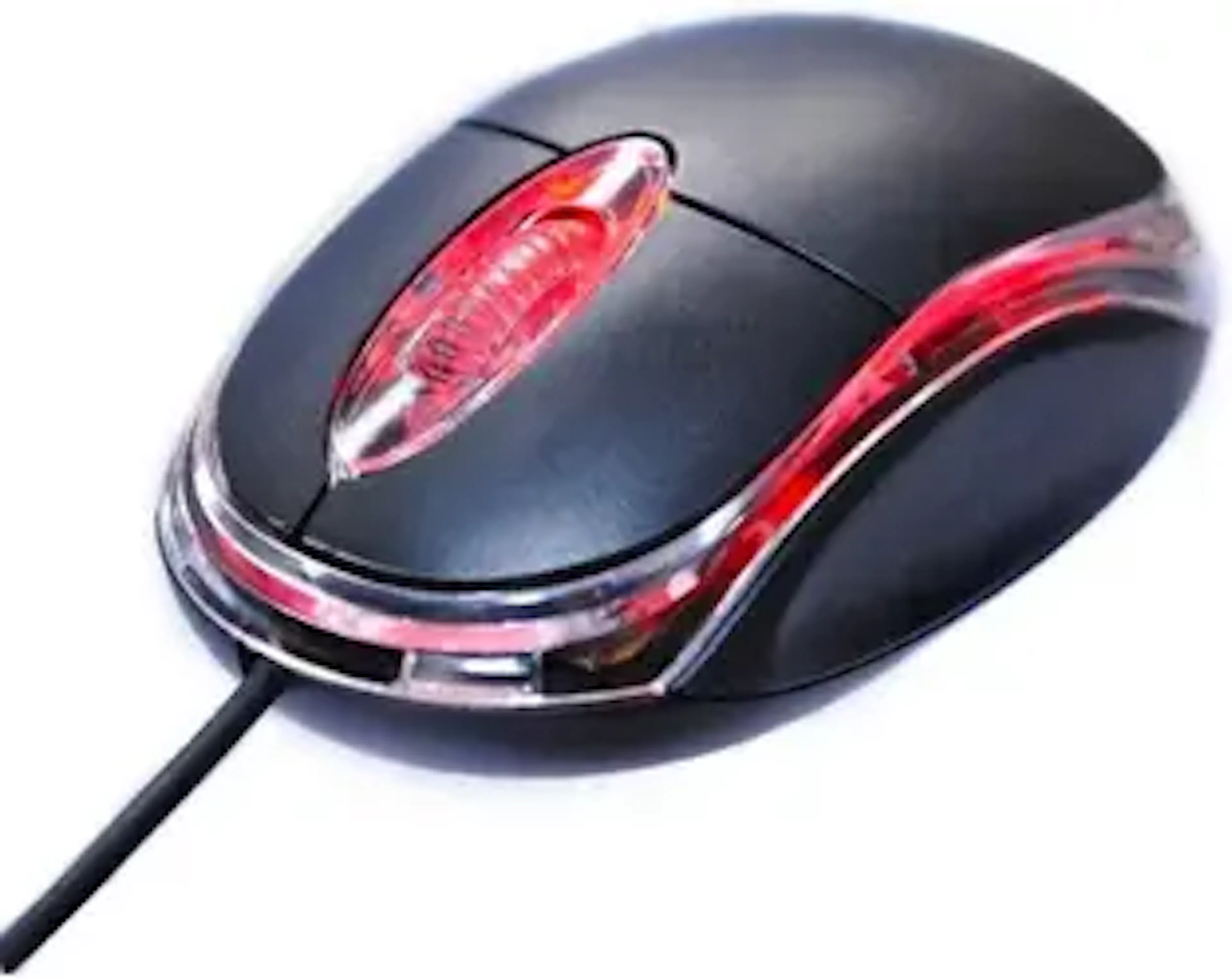 aflah USB Wired Optical Mouse for Laptop & Desktop – Smooth Tracking, Plug & Play Wired Ambidextrous Hybrid Gaming Mouse