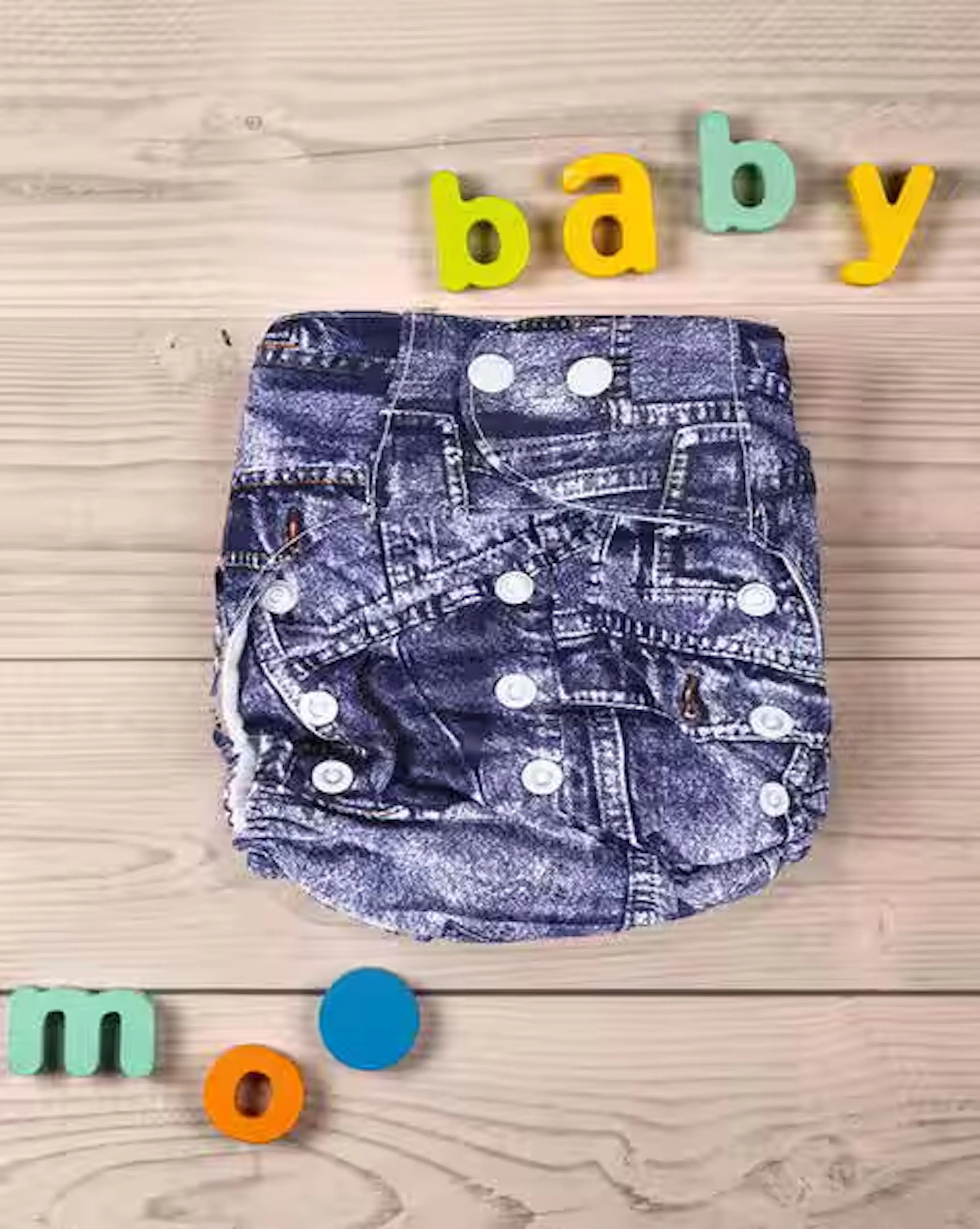 Washed Adjustable & Washable Diaper