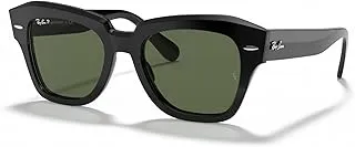 Ray-BanUnisex UV Protected Polarized Square Sunglasses - 0RB2186