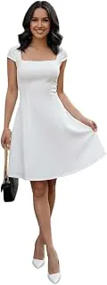 GRECIILOOKSWomen’s One Piece Dress – Stylish Midi Party Dress for Women | Summer Casual Wear for Events, Date & Evening Look
