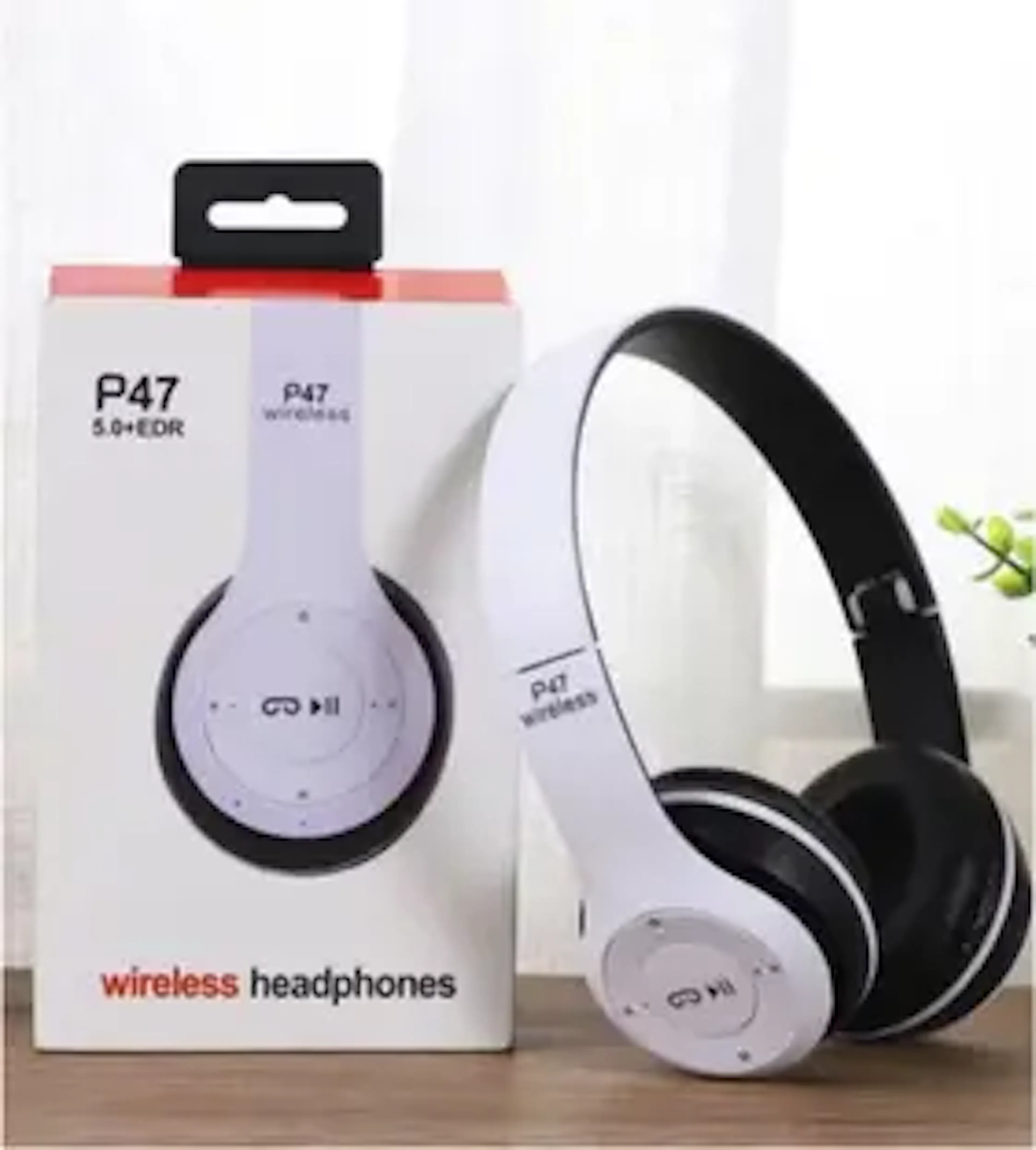 Apshopee Wireless Bluetooth Headphone Foldable Stereo Headset Bluetooth Headset Bluetooth