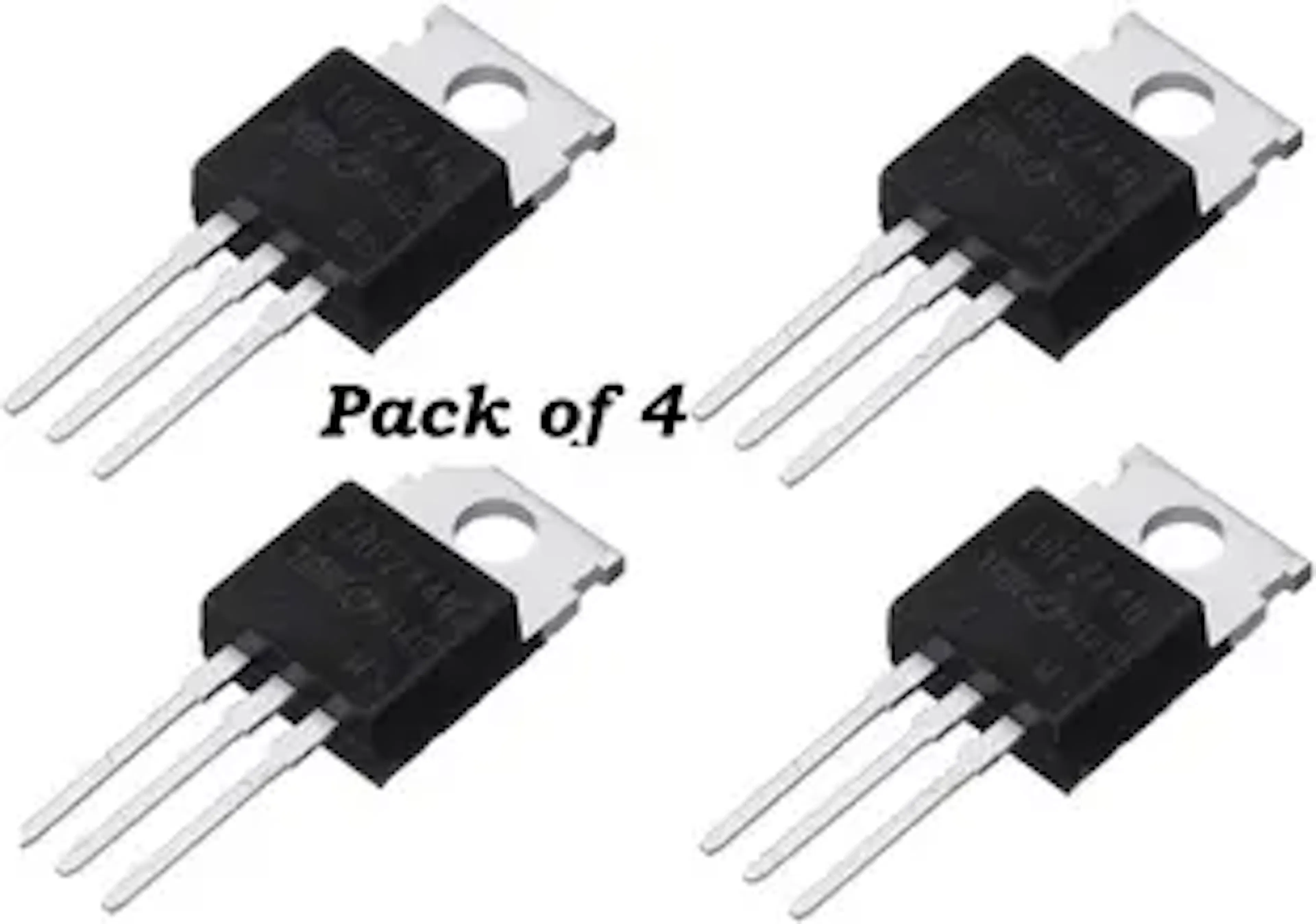 R&D New (Pack of 4 Pc) IRFZ44N MOSFET - 55V 49A N-Channel Power MOSFET Electronic Components Electronic Hobby Kit