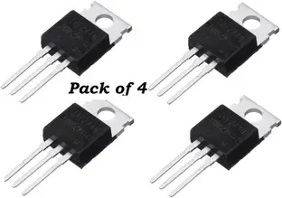 R&D New (Pack of 4 Pc) IRFZ44N MOSFET - 55V 49A N-Channel Power MOSFET Electronic Components Electronic Hobby Kit