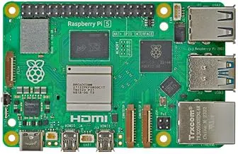 Raspberry Pi5 4GB RAM, SBC, Raspberry Pi5 4GB, BCM2712, Arm Cortex-A76 | Quad Core Processor | Dual 4K HDMI Output, Fast WiFi | Compact Form Factor, Versatile Desktop Computer
