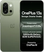 OnePlus13s | Snapdragon® 8 Elite | Smarter with OnePlus AI | Lifetime Display Warranty | 12GB+256GB | Green Silk