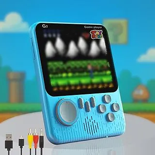 TOYTONIC Retro Handheld Gaming Console for Kids & Adults – 666-In-1 Built-in Classic Video Games – Rechargeable Game Console for Boys 7-14 Years – TV Output – Portable Toy Gift