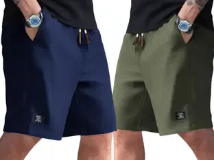sti Self Design Men Multicolor Regular Shorts