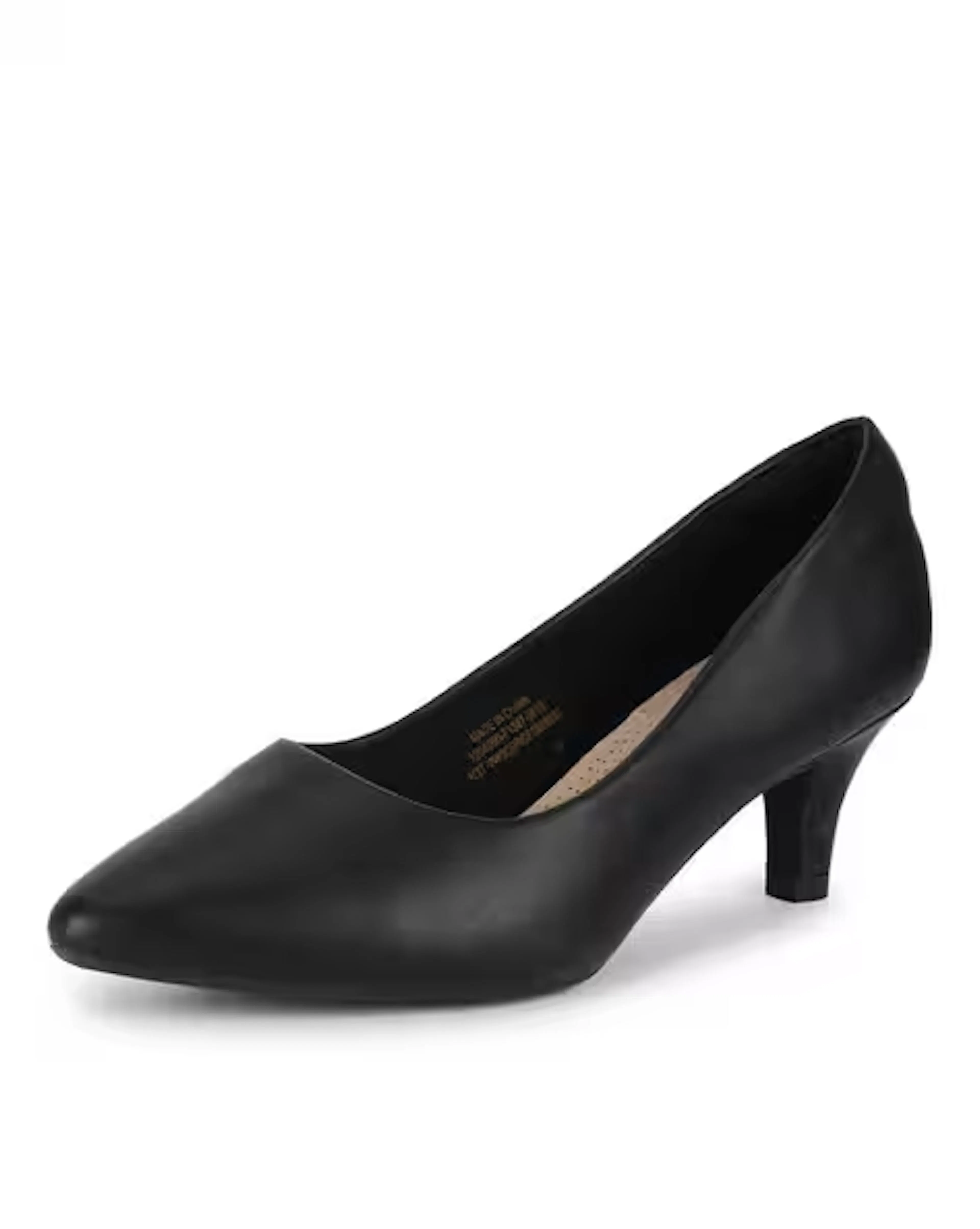 Textured Heeled Pumps