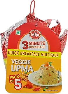 MTR 3Min Upma Pouch, 300g (Pack Of 5)
