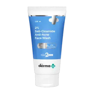 The Derma Co Sali-Cinamide Anti-Acne with 2% Salicylic Acid and Niacinamide Face Wash