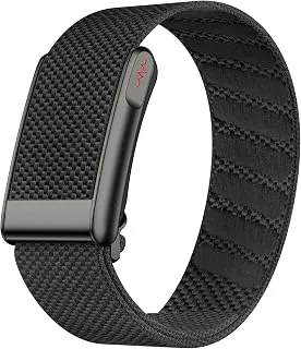 Loop Smart Fitness Band with Heart Rate, SpO2, Body Temperature, HRV Analysis, 30+ Sports Modes, Sleep and Stress Monitor, 7 Days Battery, Subscription Free (Midnight Black)