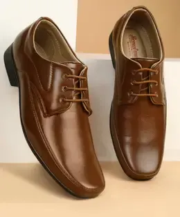 Paragon Formal Shoes |Comfortable Soft Cushioned Footbed|Office Wear Derby For Men