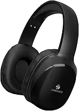 ZEBRONICSZeb-Thunder PRO On-Ear Wireless Headphone Up to 60 Hours Playback, Wired Mode, USB-C Type Charging(Black)